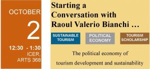 Starting a Conversation with Raoul Valerio Bianchi – Oct. 2