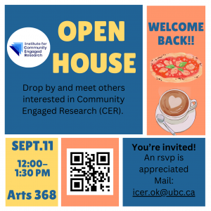 Sept. 11, 2024 – Drop by our Open House